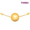 TOMEI Lusso Italia Fine Circle Kids Bracelet, Yellow Gold 916 (18U30-BCB1050-1C)