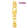 TOMEI Twisted Linked Bracelet, Yellow Gold 999 (5D) (5D-M-054)