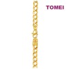 TOMEI Dragon Skin Linked Bracelet, Yellow Gold 999 (5D) (5D-M-055)