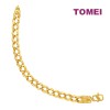 TOMEI Dragon Skin Linked Bracelet, Yellow Gold 999 (5D) (5D-M-055)