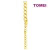 TOMEI Dragon Head Linked Bracelet, Yellow Gold 999 (5D) (5D-M-056)