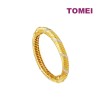 TOMEI Dual-Tone Bangle, Yellow Gold 916 (9L-SG6202-2C)