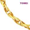 TOMEI Layered Linked Bracelet, Yellow Gold 916 (9M-B6940C-L-1C)