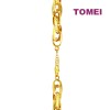 TOMEI Layered Linked Bracelet, Yellow Gold 916 (9M-B6940C-L-1C)