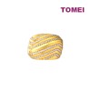 TOMEI Lusso Italia Dual-Tone Wave Inspired Ring, Yellow Gold 916 (AR207433-2C-12)