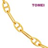 TOMEI Linked Chain Bracelet, Yellow Gold 916 (BB3674-1C)