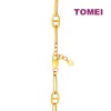 TOMEI Linked Chain Bracelet, Yellow Gold 916 (BB3674-1C)