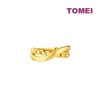 TOMEI Lusso Italia Intercross Ring, Yellow Gold 916 (FUR0237-1C-12)