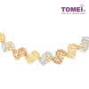 TOMEI Lusso Italia Bracelet, Yellow Gold 916 (IM-ACCENTO0007-3C)