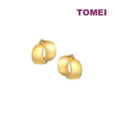 TOMEI Sri Puteri, The Harmony Series  Earrings, Yellow Gold 916 (SP-YG1357E-1C)