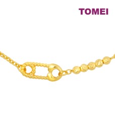 TOMEI Pin Kids Bracelet, Yellow Gold 916(TZ-NE10-001-1C)