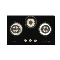 Faber Build in Glass Hob FGH VITTO 3B/76BK