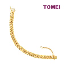 TOMEI Unisex Bracelet , Yellow Gold 916 (9M-SSW002C-1C)