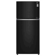 LG 547L Top Freezer Fridge in Black Glass Finish LG-GNC702SGGM