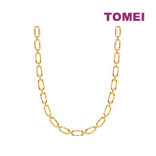 TOMEI Linked Necklace, Yellow Gold 916 ( 9N-YG1395B-1C )