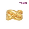 TOMEI Knotted Ring, Yellow Gold 916 (9O-YG0899R-1C)