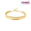 TOMEI Anastasia Bangle, Yellow Gold 916 (AS-YG1330B-1C)