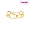TOMEI Anastasia Bangle, Yellow Gold 916 (AS-YG1331B-1C)