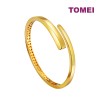 TOMEI Anastasia Extended C-Shape Bangle, Yellow Gold 916 (AS-YG1502B-1C)
