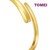 TOMEI Anastasia Extended C-Shape Bangle, Yellow Gold 916 (AS-YG1502B-1C)