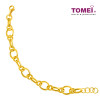 TOMEI Allure Bracelet, Yellow Gold 916 (BB3356-1C)