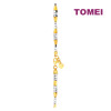 TOMEI Lusso Italia Twist Bracelet, Yellow Gold 916 (VX3DCBCB20487-2C)