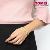 TOMEI Ribbon Bliss Bangle, Yellow Gold 916 (WS-YG1177B-1C)