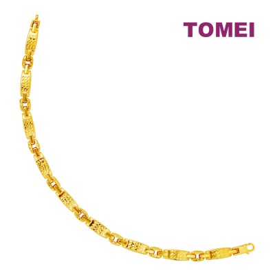 TOMEI Lusso Italia Bracelet, Yellow Gold 916 (X3STB14170-1C)