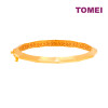 TOMEI Lusso Italia Geometric Bangle, Yellow Gold 916 (XFUB0212-1C)