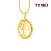 TOMEI Lusso Italia Tree Of Life Pendant, Yellow Gold 916 (XXDCTP-1580-III)
