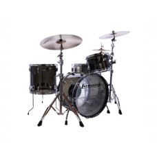 Ludwig L94233LXV6WC Vistalite 3-Piece FAB Drum Kit (22B+16F+13T), Smoke